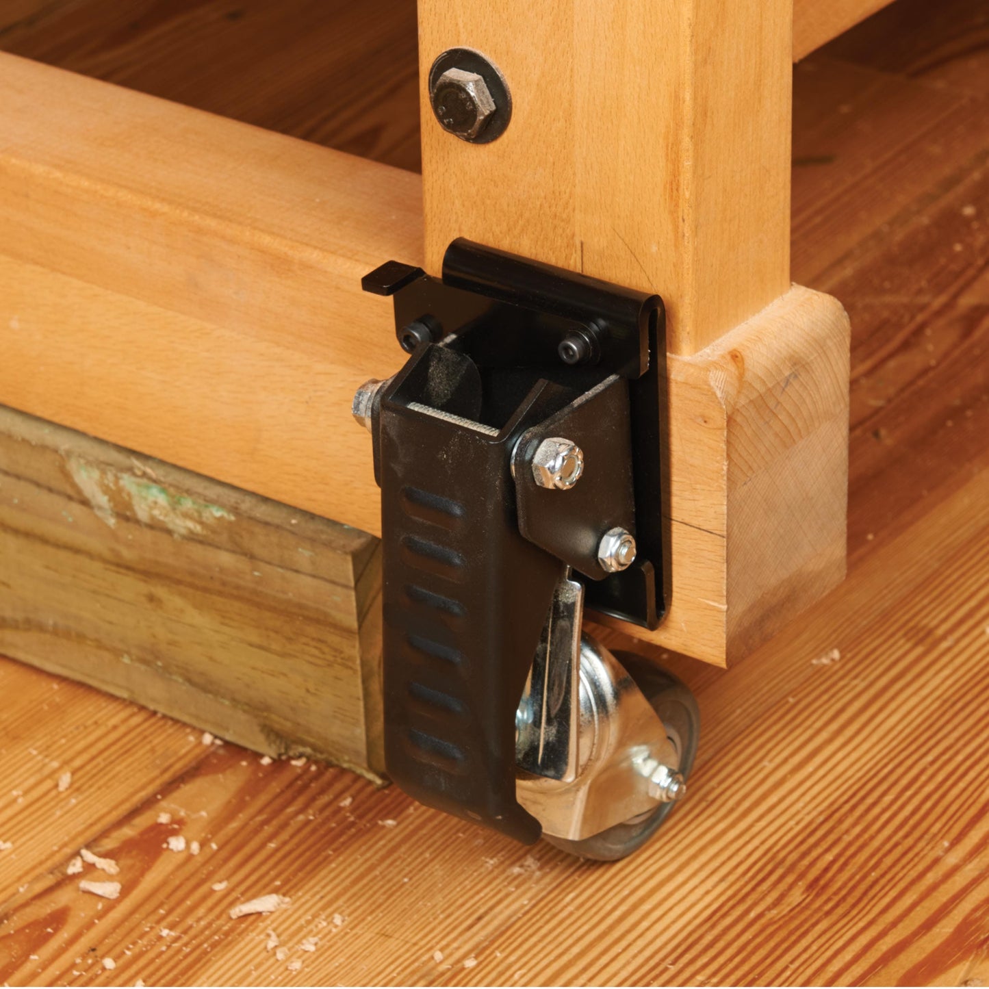 Quick Release Caster Plate - 4 Pack