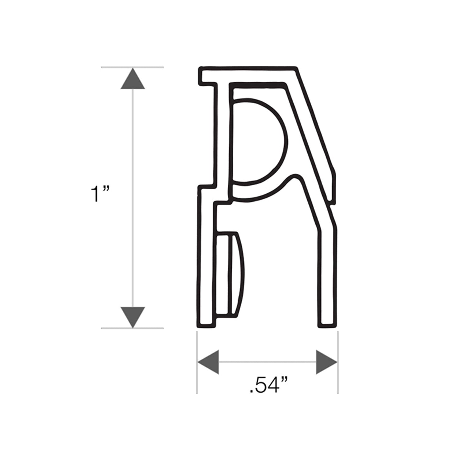 Mini Floating Shelf Bracket - 12